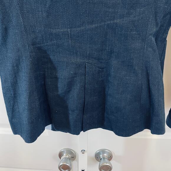 NWOT Zara Single Button Jacket - Women Size 2 - Blue - Picture 6 of 6